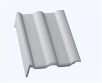 KMB BETA Elegant taška pultová okrajová levá šedá